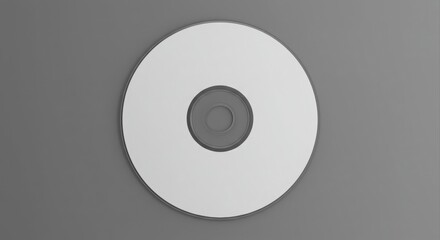 Blank CD mockup for branding.