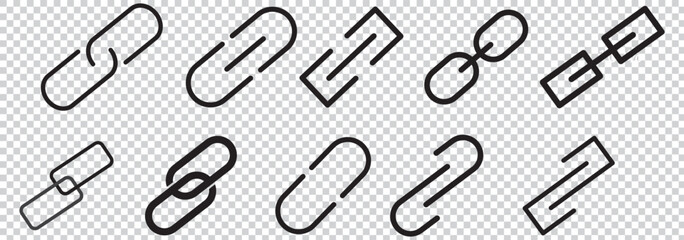 Chain, link icon vector. Link icon, internet url symbol connect button . 1176