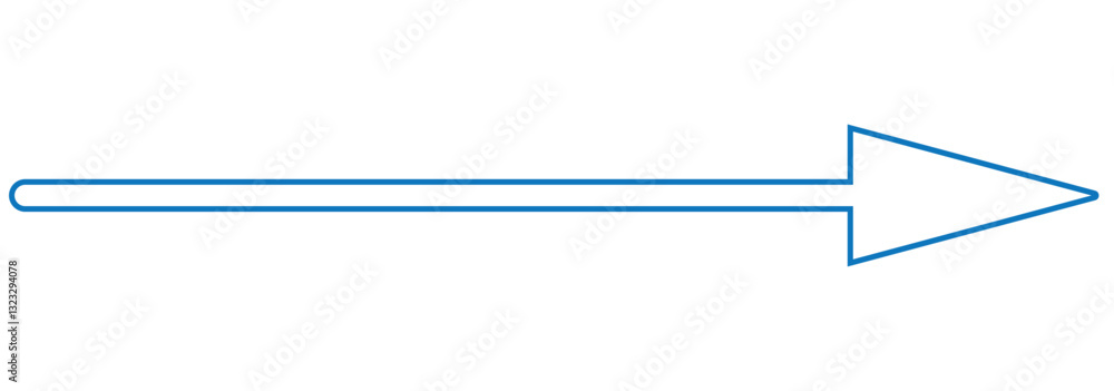 Poster a large black icon with a solid long arrow pointing to the right on a white background. 1176