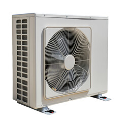 Fototapeta premium Efficient Outdoor Air Conditioning Unit for Home Comfort