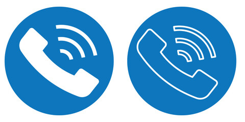 phone icon set, Telephone call sign, Contact us, Vector illustration . 1176