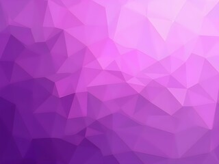Obraz premium Purple gradient background, composed of multiple polygons, presenting a low poly style abstract pattern.