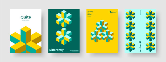 Obraz premium Abstract Report Template. Creative Background Design. Geometric Banner Layout. Business Presentation. Poster. Flyer. Brochure. Book Cover. Handbill. Pamphlet. Newsletter. Magazine. Portfolio