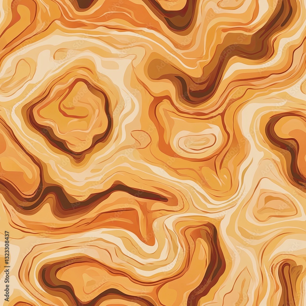 Poster abstract swirling aerial map design seamless pattern for print and web