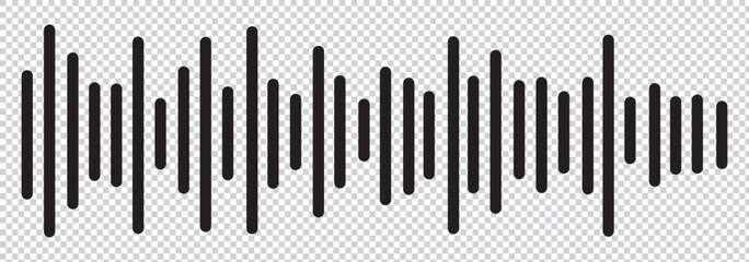 Dynamic vertical lines illustrating sound waves and audio frequencies . 1176