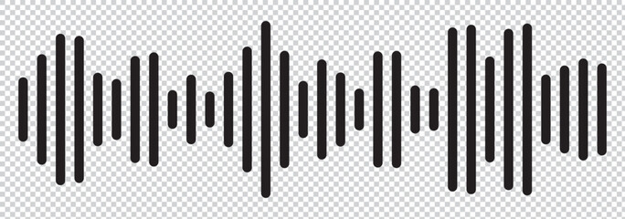 Dynamic vertical lines illustrating sound waves and audio frequencies . 1176