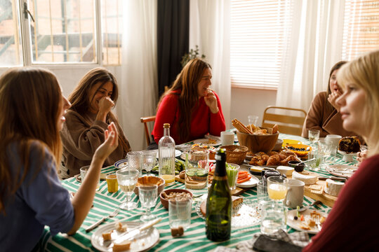 Fun dinner with friends