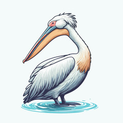 pelican bird illustration