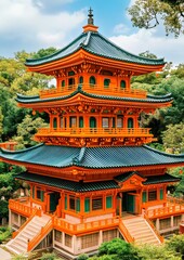 pavilion in the park