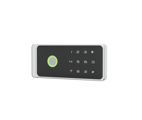 Digital Safe Lock With Touchscreen Numeric Keypad, Green Indicator For Secure Access 3d Illustration