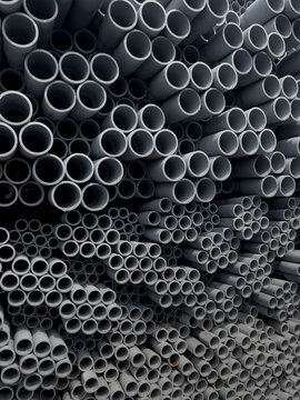 Industrial Pipes in a Pile 