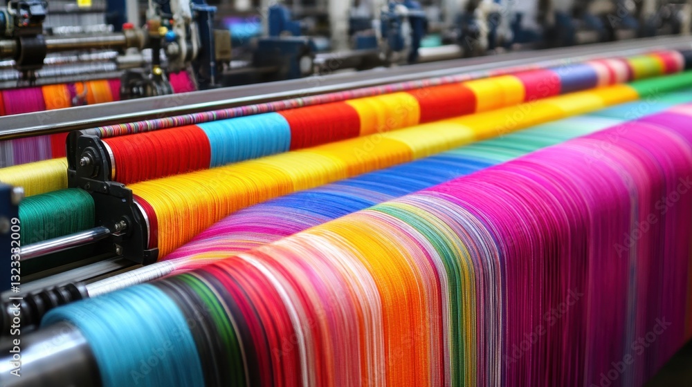 Aufkleber a high-speed automated textile production line weaving advanced technical fabrics