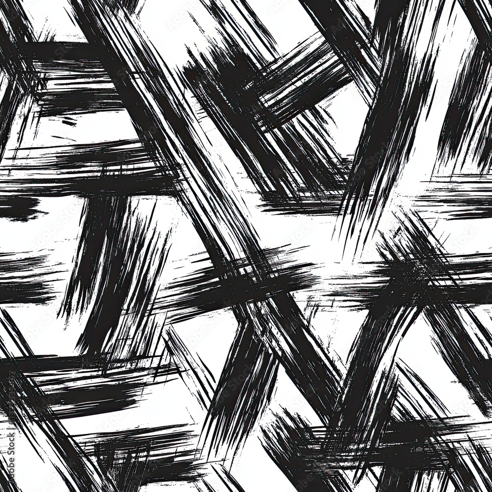 Poster artistic scribble patterns layered crisscrossing design for textile web and print