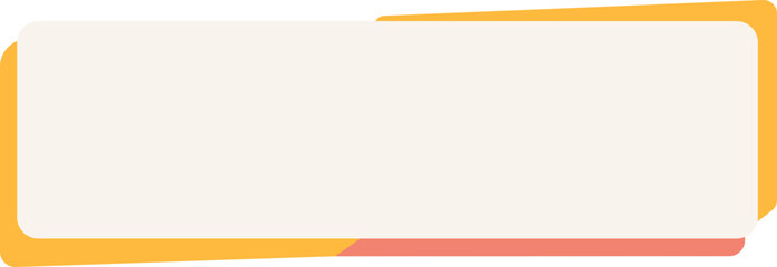 Blank Label Tags Frame Vector Illustration