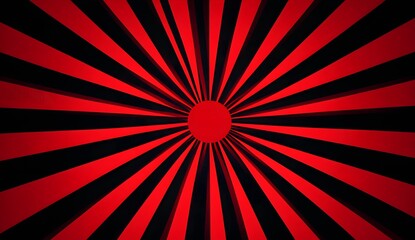 Red and black radial lines background