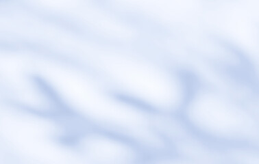 Blue shadow of leaves tree plant on white wall. Sunlight shining through window overlay effect shadows.