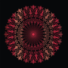 abstract mandala on background