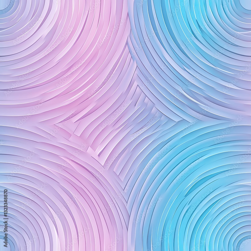 Poster abstract circular ripple pattern fading edges soft gradient water effect