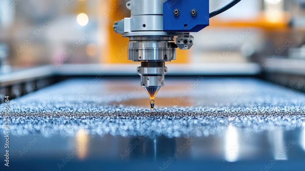 Poster a self-operating d printing factory producing industrial components with high accuracy