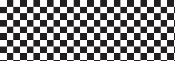 Fototapeta premium Black and white checkered pattern background vector presentation design . 1176