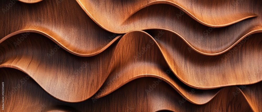 Poster a detailed view of a wooden wall with textured grain, suitable for use in design projects or photogr
