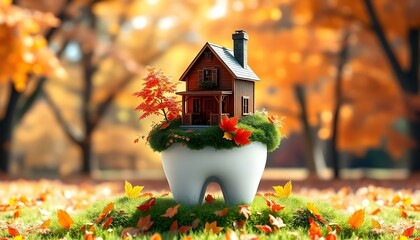 autumn in the garden