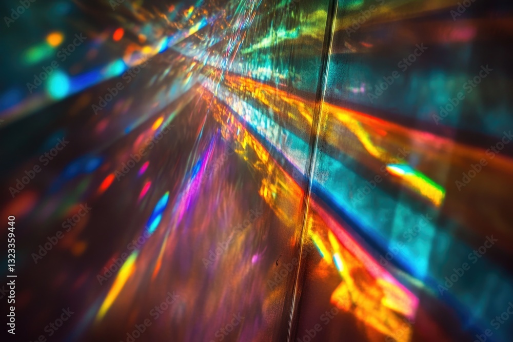 Poster a close-up view of light shining through a window, suitable for use in scenes with morning or evenin