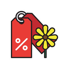 Spring Sale Sticker