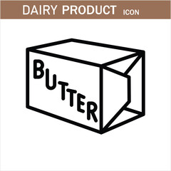 Dairy products editable stroke outline icons  isolated on white background flat vector illustration. eps 10. Milk, dairy products, icon set. Cream, butter, cheese, infant formula, yogurt, etc.