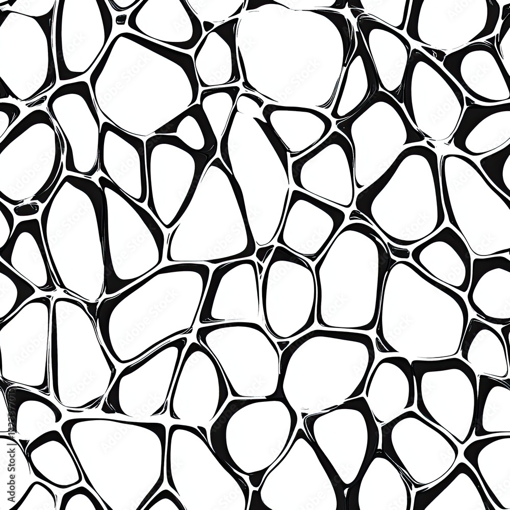 Poster fine reticulated mesh seamless pattern irregular spacing design for textile and web projects