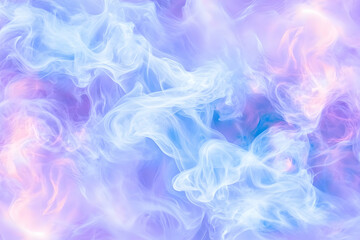 Obraz premium Abstract smoke swirls in pastel colors