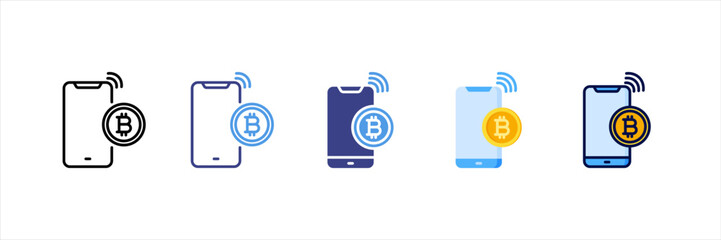 Smartphone Multi Style Icon Set