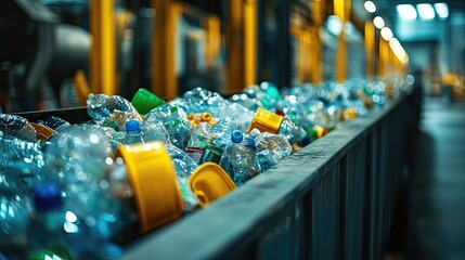 Waste management and recycling techniques, demonstrating efficient methods for sorting, reducing waste, and reusing materials to reduce landfill usage and promote sustainability.