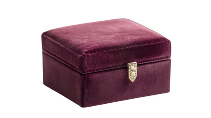 Luxurious velvet jewelry box displaying elegance and charm for precious treasures