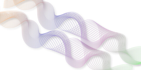 abstract wave element for design pink and white. Design template for cover, business. Abstract dynamic color lines, waves. Vector geometric backgrounds.