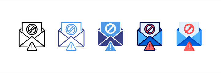 Spamming Multi Style Icon Set