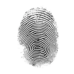 Fingerprint, isolated