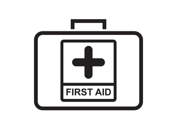 Medical bag icon . First aid.  1176