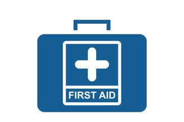 Medical bag icon . First aid.  1176