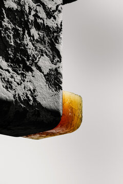Modern Abstract 3D Sculpture 