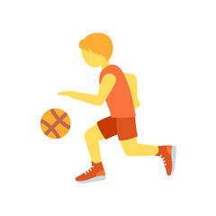 Fototapeta premium Basketball Player Icon 