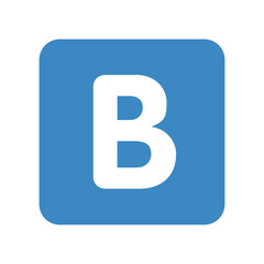 Letter B Icon

