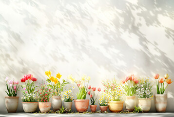 the background of a beautiful flower in a pot
