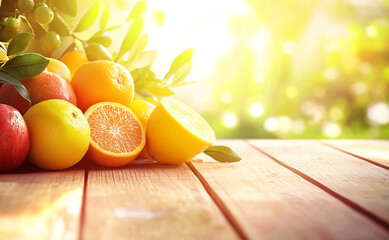 Wellbeing Fruits and Background