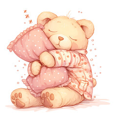 Adorable and Playful Bear Engaged in Various Activities, Minimalist and Logo-Style Designs illustrator