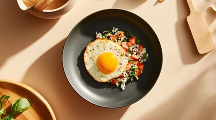 Editorial Photography of a Modern and Clean Meal Prep Scene with Whole Foods and Premium Lifestyle