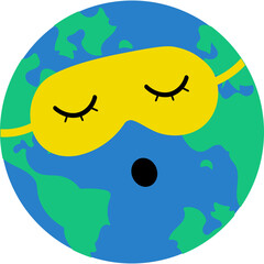 Earth Hour Illustration