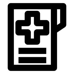 Fototapeta premium medical regular icon