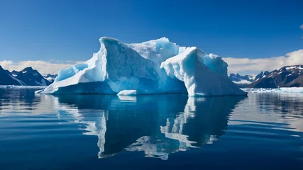 Selbstklebende Fototapeten Perito Moreno Glacier, the most beautiful glaciers in the world. Located in Patagonia, Argentina. Travel Destination. Global Warming. © Dealovaliandra