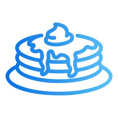pancake Gradient icon